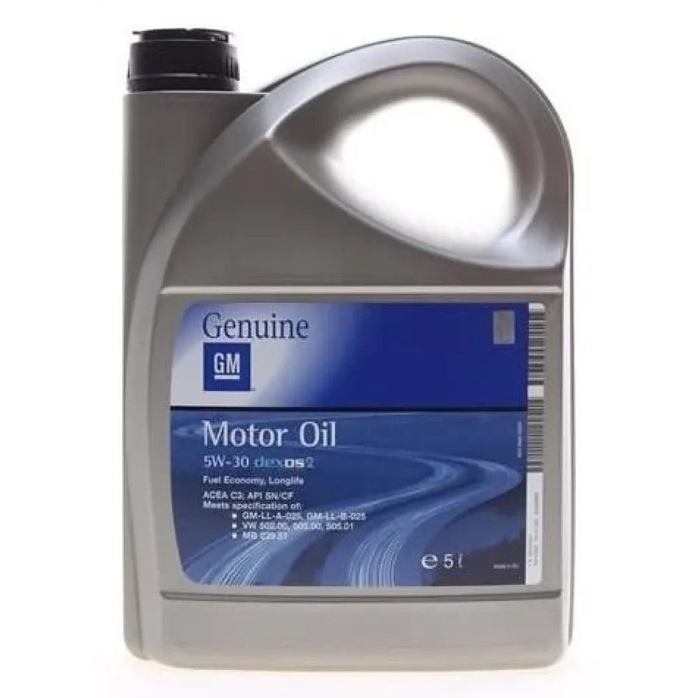 Олива моторна Dexos 2 5W-30, 5л GENERAL MOTORS 93165557