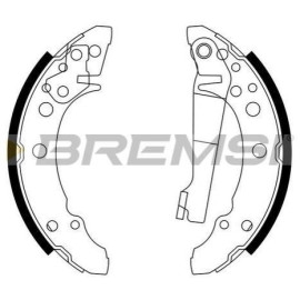 BREMSI gf0016 Тормозные колодки задние BREMSI gf0016
