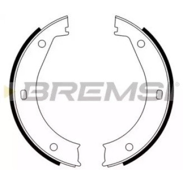 Колодки ручного тормоза BREMSI gf0076