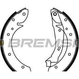 BREMSI gf0106 Гальмівні колодки задні BREMSI gf0106