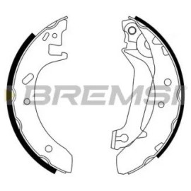 BREMSI gf0229 Гальмівні колодки задні BREMSI gf0229