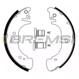 Гальмівні колодки задні 01 барабан BREMSI gf0233