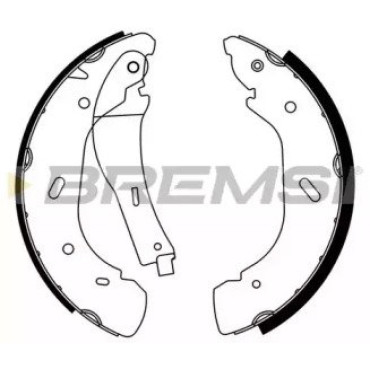 Тормозные колодки задние BREMSI gf0239