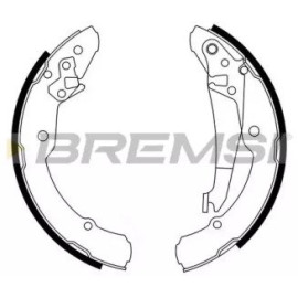 BREMSI gf0473 Тормозные колодки задние BREMSI gf0473