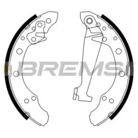 BREMSI gf0556 Гальмівні колодки задні BREMSI gf0556