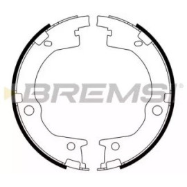 Колодки ручного гальма BREMSI gf0803