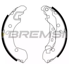 Тормозные колодки задние BREMSI gf0862