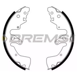 Тормозные колодки задние BREMSI gf0924