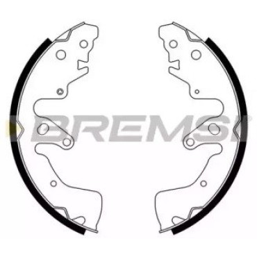 Тормозные колодки задние BREMSI gf0924