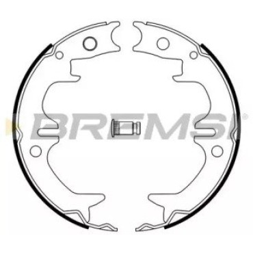 Колодки ручного гальма BREMSI gf0962