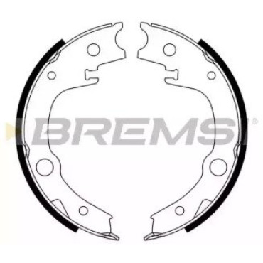 Колодки ручного гальма BREMSI gf0966