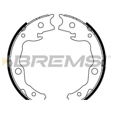 Тормозные колодки задние BREMSI gf0976