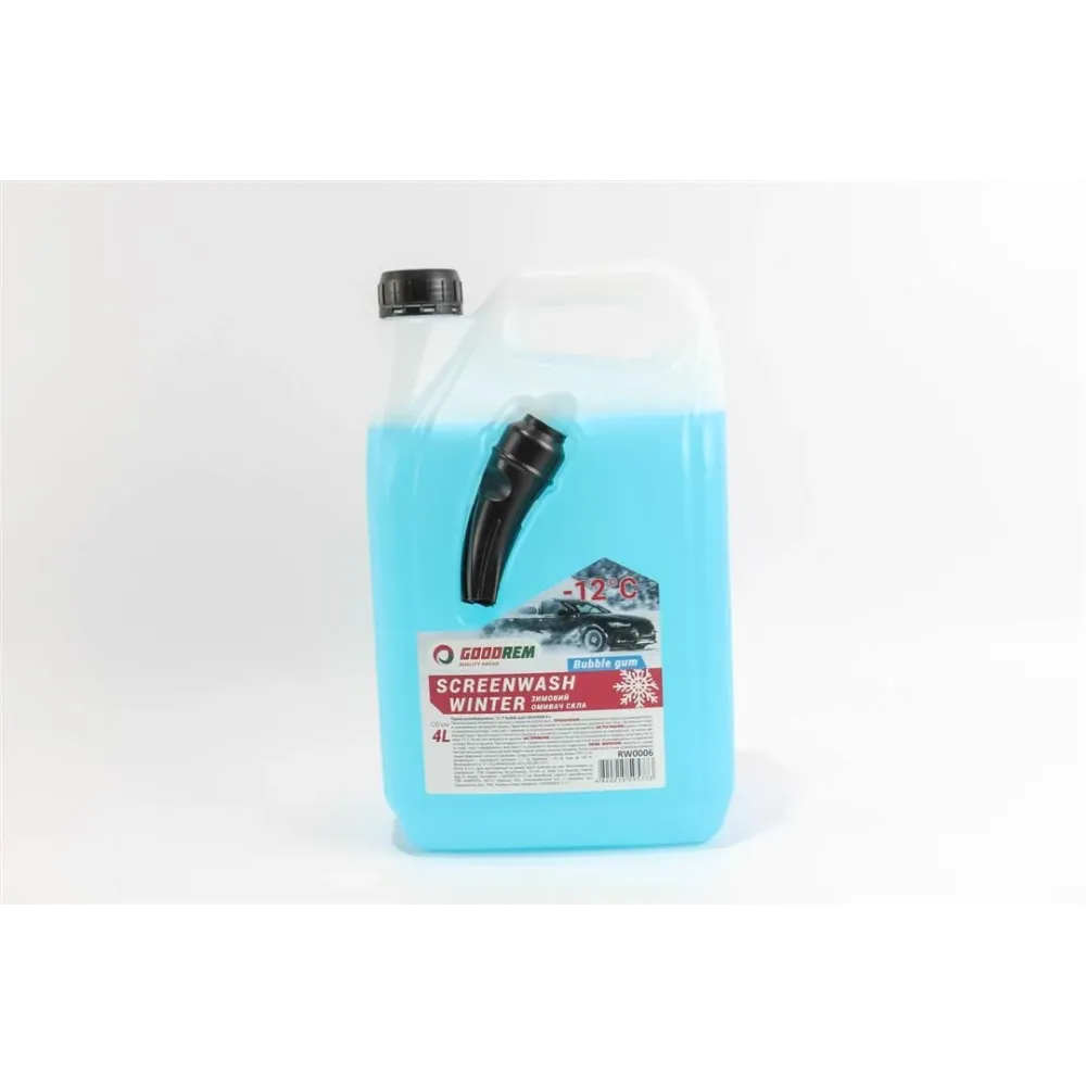 Омивач скла зимовий BubbleGum-12 (4л) GOODREM rw0006