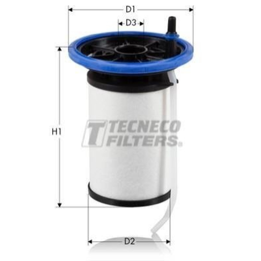 Фильтр топливный с подогревом TECNECO gs026046e