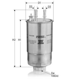 Фильтр топливный TECNECO gs2401