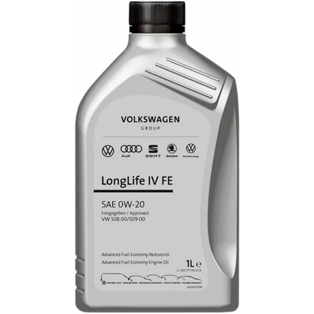Олива моторна LongLife IV FE 0W-20, 1л. 50800/50900 VAG gs60577d2