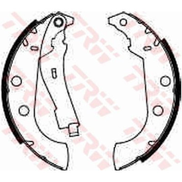 Тормозные колодки барабаны TRW gs8272