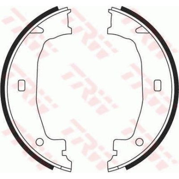 Комплект тормозных колодок TRW gs8432