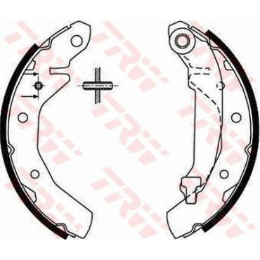 Тормозные колодки барабанные TRW gs8645