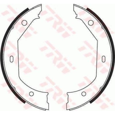 Тормозные колодки TRW gs8656