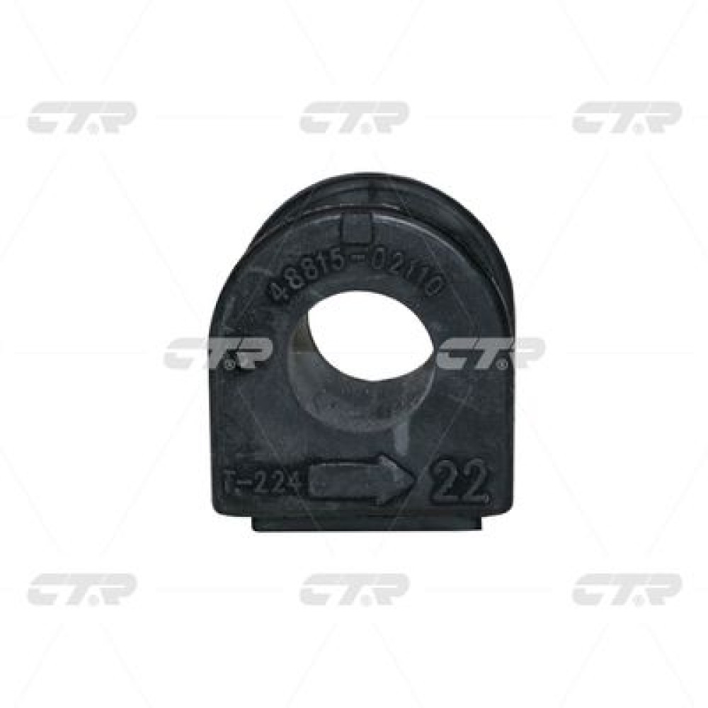 Втулка стабілізатора пер. Corolla/Avensis 01-08 (22.5mm) (CVT-73) CTR gv0508