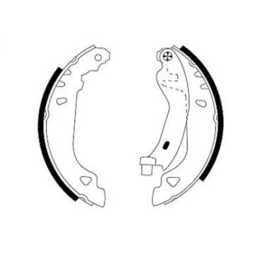 Тормозные колодки Pagid h8550