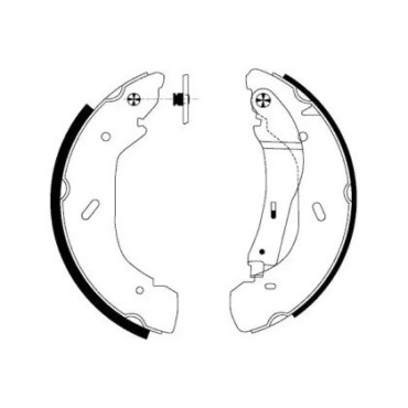Тормозные колодки Pagid h9170