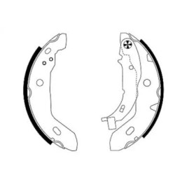 Гальмові колодки Pagid h9330
