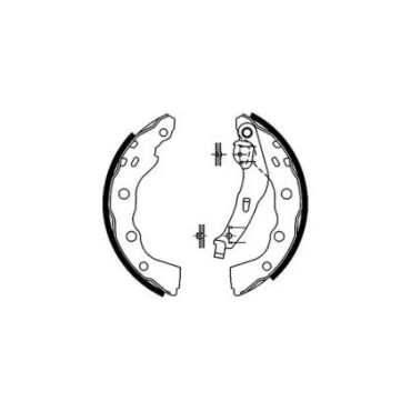 Гальмові колодки Pagid h9410