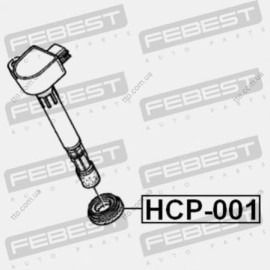 Кільце ущільнювач колодязя свічки Febest hcp001