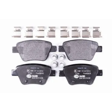 Тормозные колодки задние HELLA PAGID 8db355014021