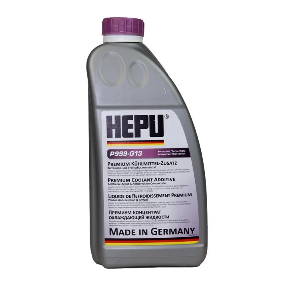 Антифриз-концентрат Hepu, G13 (фіолетовий), 1.5л Hepu p999g13