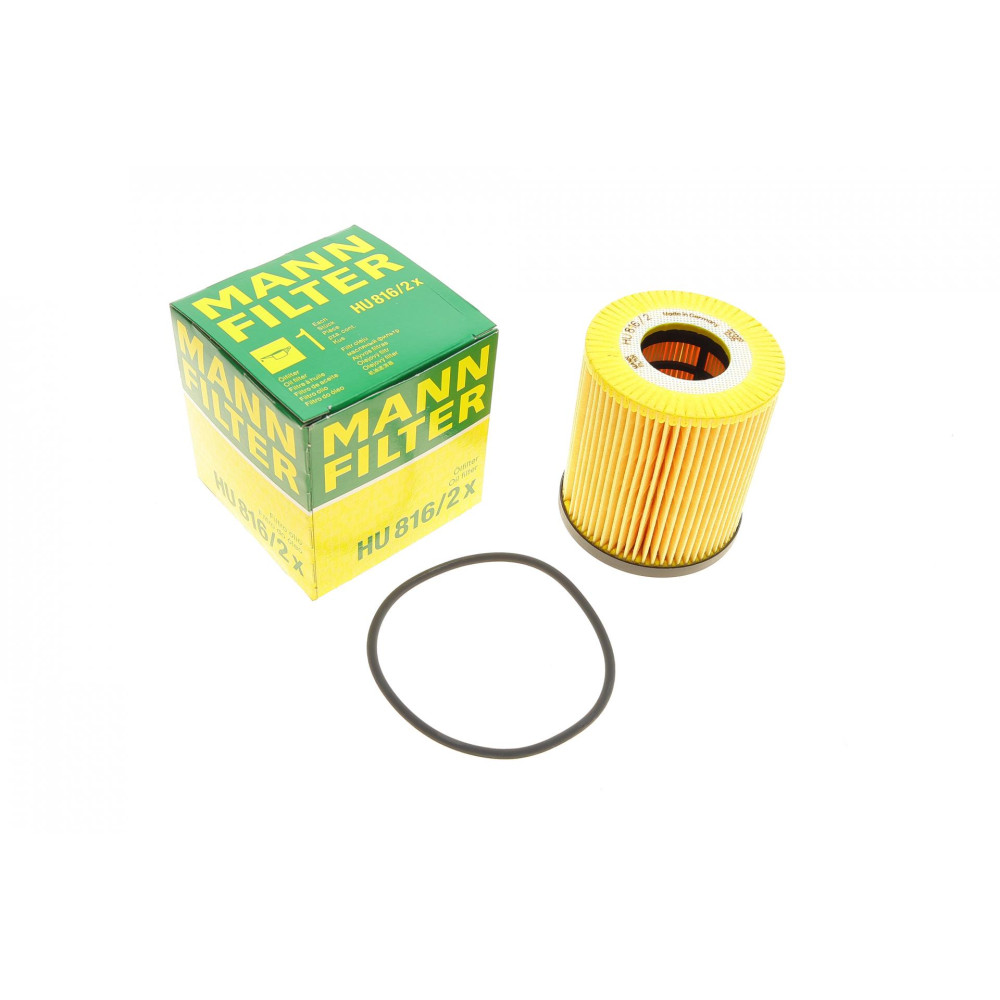 Фiльтр масляний MANN-FILTER hu8162x