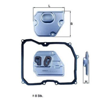 Фильтр АКПП MAHLE hx169kit