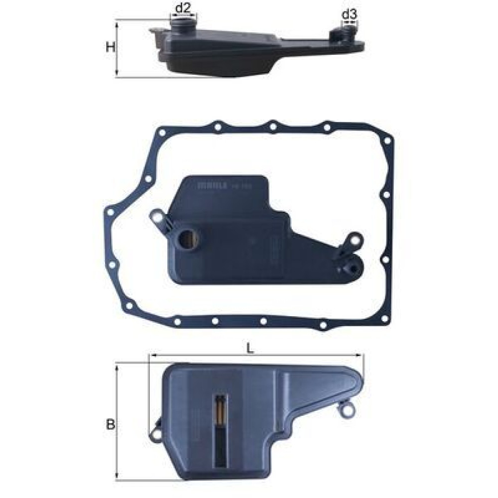 Фильтр акп в разработке MAHLE hx193d