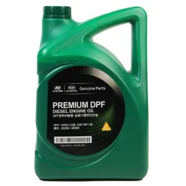 Олива моторна Hyundai/Kia Premium DPF Diesel 5W-30, 6л. HYUNDAI / KIA 0520000620