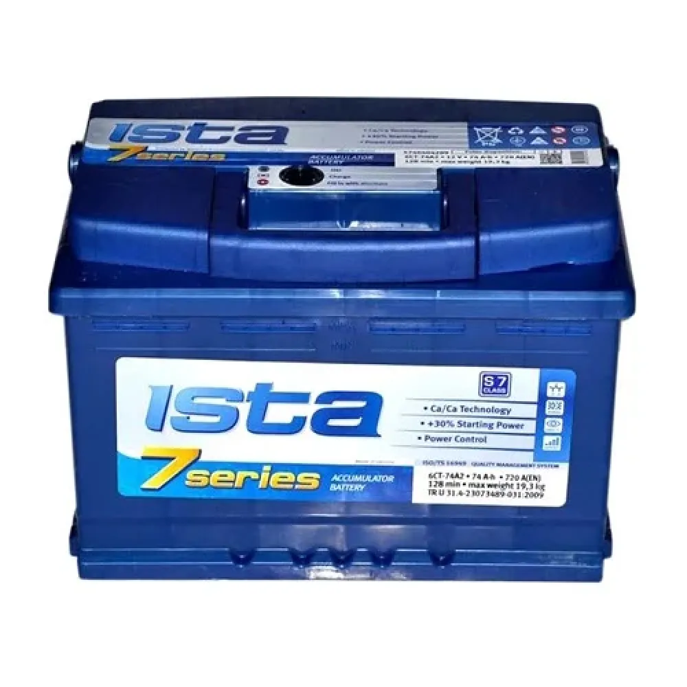 Акумулятор 74ач, 720а ISTA 5742204