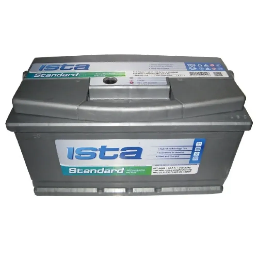 Аккумулятор 90ач, 760а ISTA 5900402