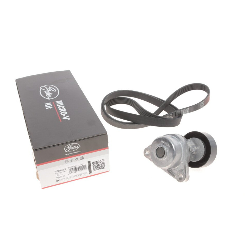 Комплект ремня генератора GATES k036pk1873