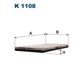 Фільтр салону FILTRON k1108