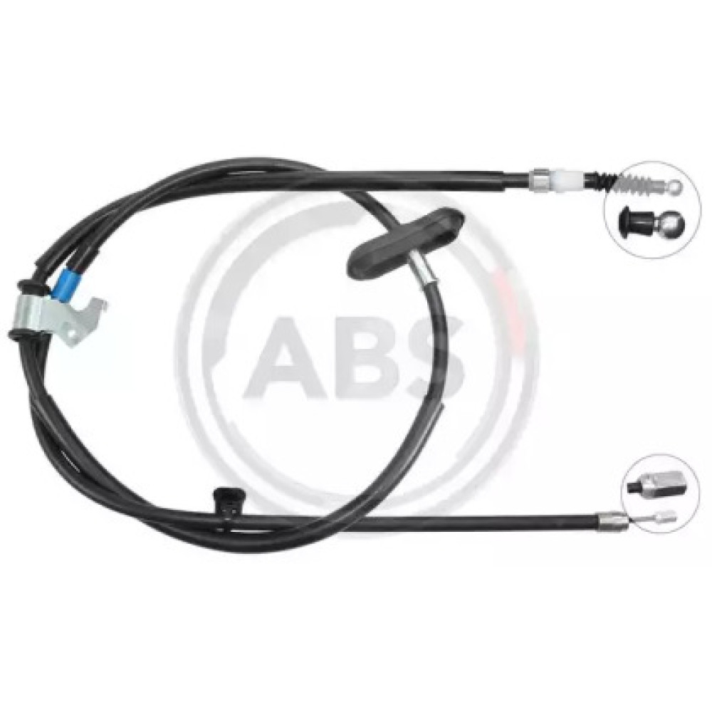 Трос ручного гальма Astra/Cruze (12-21) Лів. ABS k12054