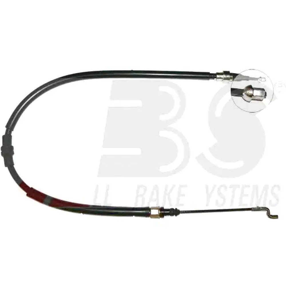 Трос ручного гальма зад. T4 97- (R16) Л=Пр. (953/720) ABS k12706