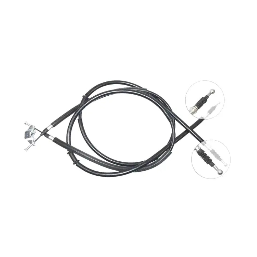 Трос ручного гальма зад. Astra H 04- (диск) (1647/1462+1665/1478) ABS k12805