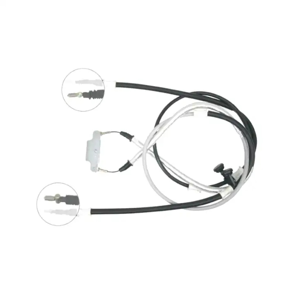 Трос ручного гальма зад Vectra/Signum 02- (1805/1633x2) (диск.гальм) ABS k17195