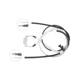 Трос ручного гальма зад Vectra/Signum 02- (1805/1633x2) (диск.гальм) ABS k17195