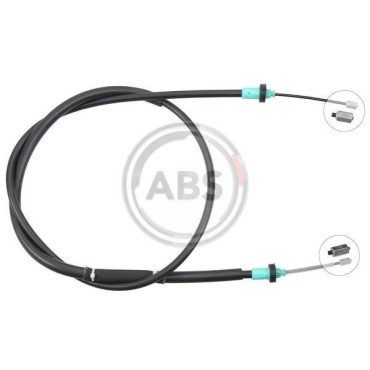 Трос ручного тормоза задний ABS k18895