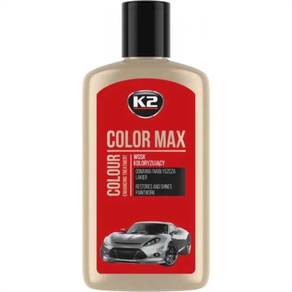 COLOR MAX 200ml Поліроль (червоний) K2 k020red
