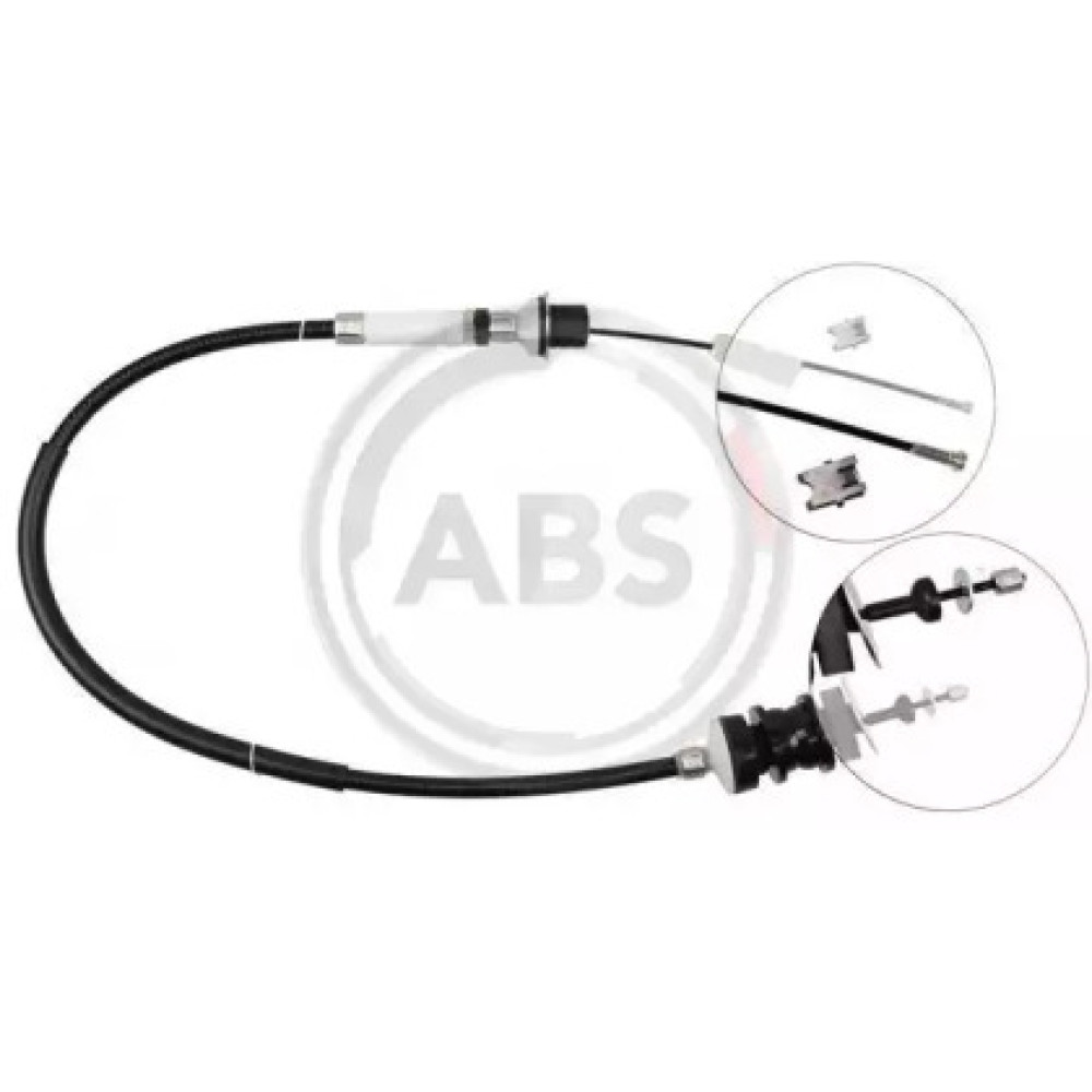 Трос зчеплення Scudo/Jumpy 1.9/2.1 TDS (1095/750) (без авторег.) ABS k24970