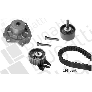 Комплект ГРМ + помпа BUGATTI kbu5013b