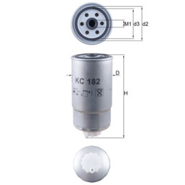 MAHLE kc182 Фильтр топливный MAHLE kc182